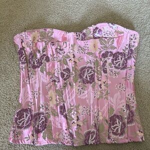 NEW PrettyLittleThing Corset top. Size 4. SO CUTE!!